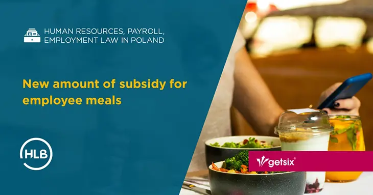 New amount of subsidy for employee meals